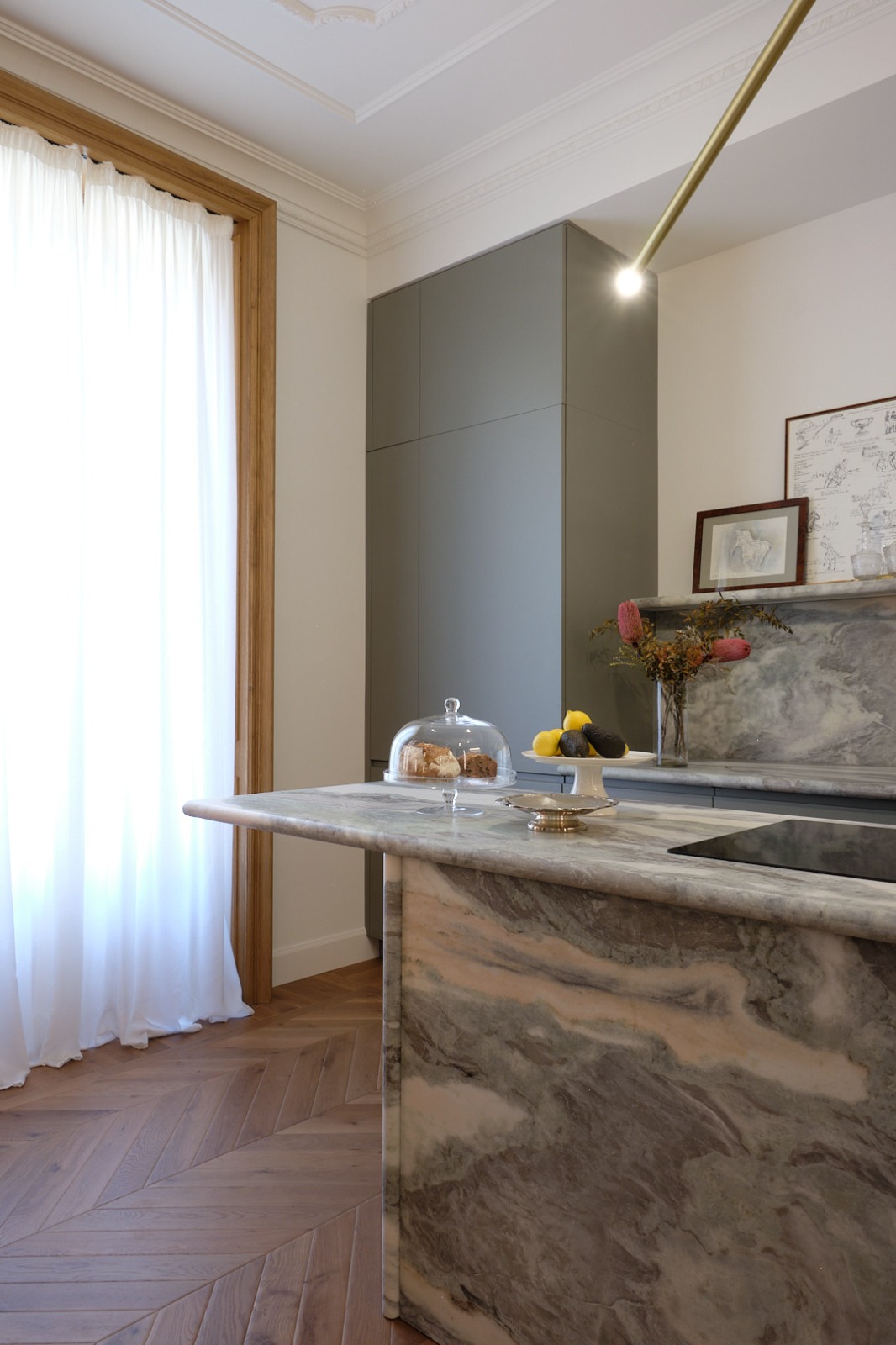 APT Milano - Dettaglio Cucina Marmo