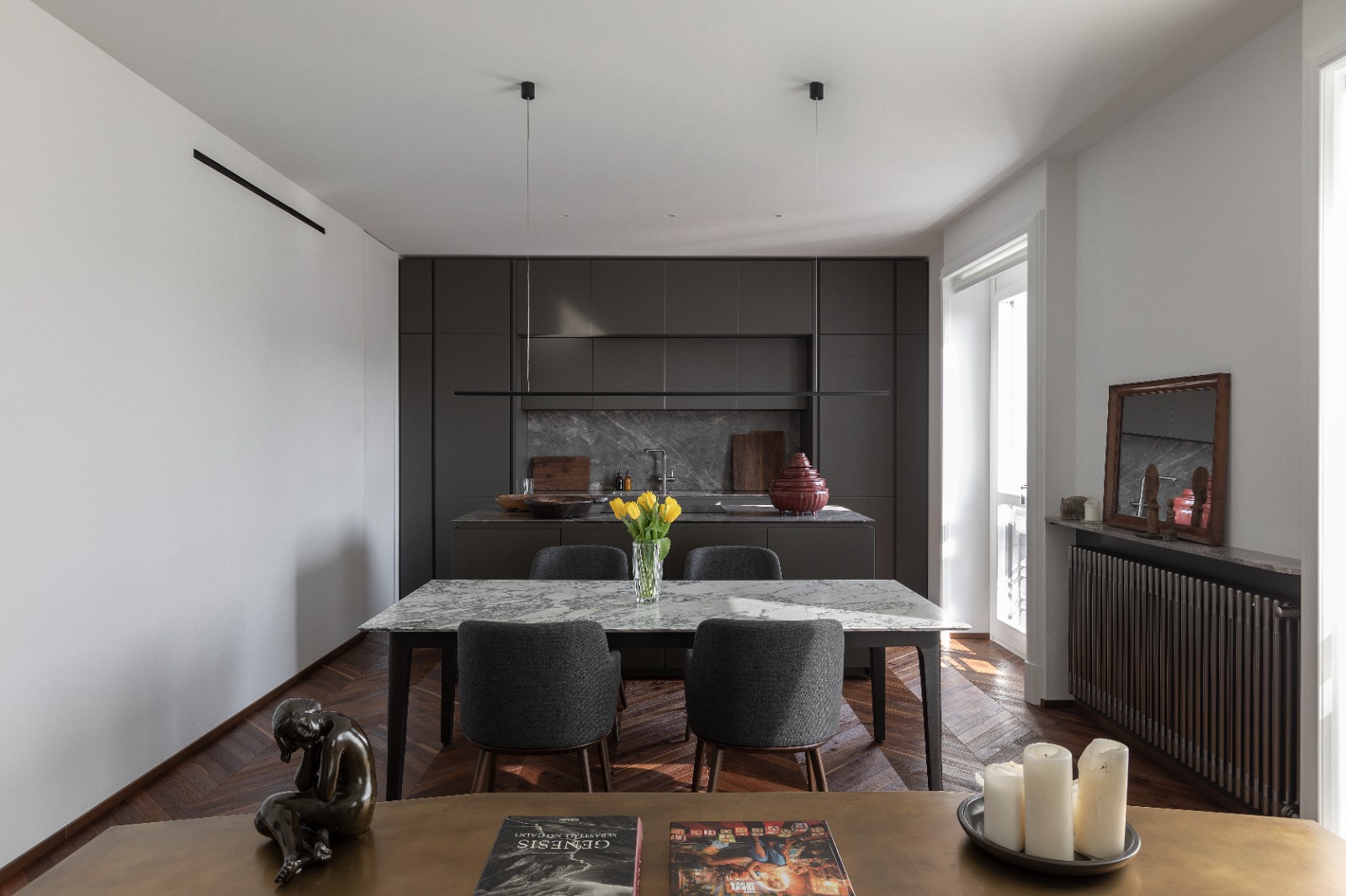 APT MILANO Cucina Dark